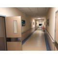 Aluminum Frame Melamine Emergency ICU Wooden Door